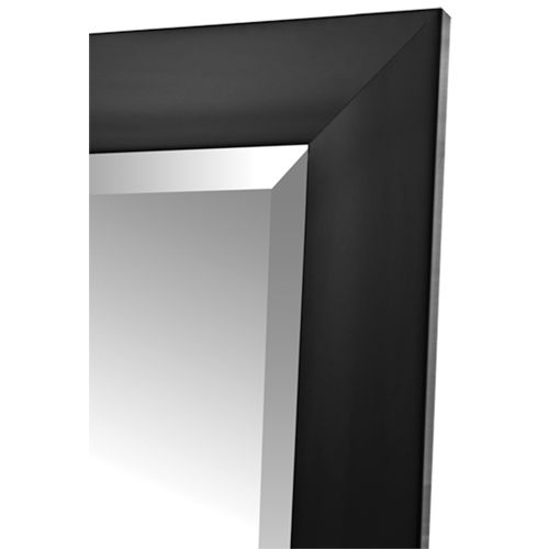 Startex Full Length Beveled Mirror, Fornari Black, 24" X 60"